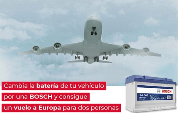 Car Service oferta AMAC&BOSCH bateria y vuelo