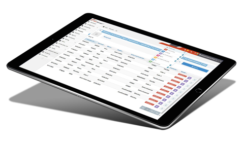 AMAC Software AFM en tableta